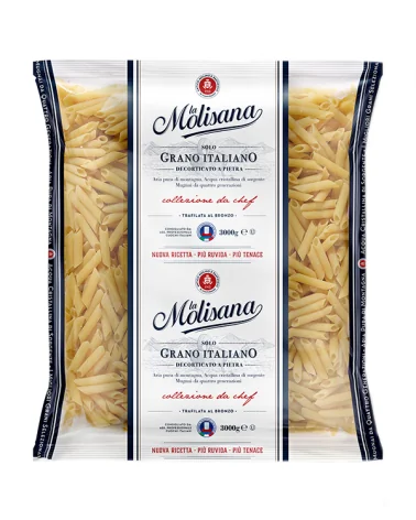 Molisana Chef 100% Italian 20 Penne Rigatoni 3 Kg