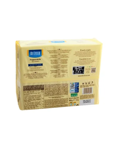 De Cecco Egg 301 Pappardelle 500g