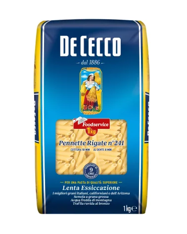 De Cecco Semolina 241 Pennette Rigged Food S. Kg 1