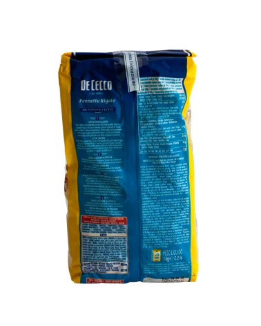 De Cecco Semolina 241 Pennette Rigged Food S. Kg 1