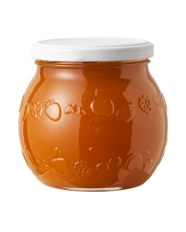 Peach Jam 50% Fruit Jam In Jar Net Wt. 620 G