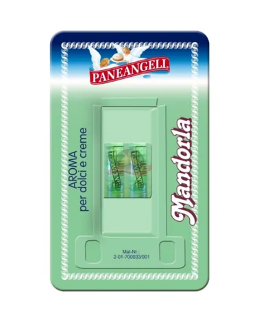 Almond Flavor For Sweets, 2 Pieces Pane Degli Angeli, 4 Ml.