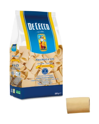 De Cecco Semolina Special 125 Paccheri 500 Grams