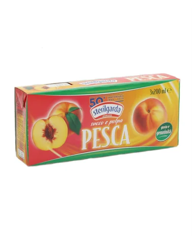 Jus Et Pulpe De Pêche Pz 3x0,2 Sterilgarda