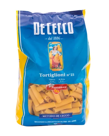 De Cecco Semolina 23 Tortiglioni Food S. 1 Kg