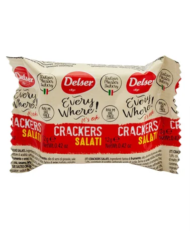 Delser Porz Crackers 12 Gr Restaurant Pack 200