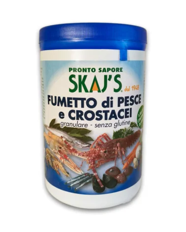 Prepared Smoked Fish-crustaceans Granulated Skaj's 900 Grams.