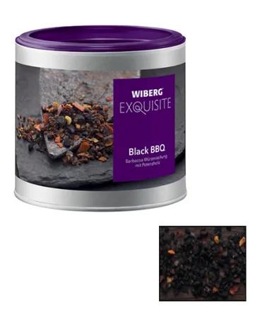 Wiberg Smoked Black Bbq Salt 340g