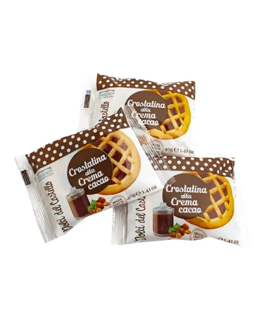 Cocoa Tartlet 40 Grams D.d.castel. Pack Of 42