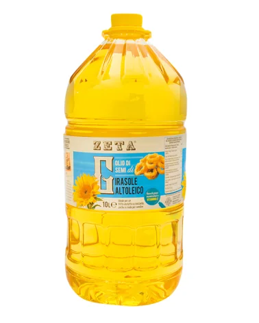 Aceite De Semillas De Girasol Alto Oleico Zeta Lt 10