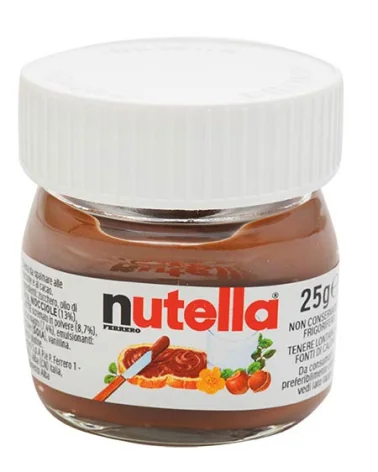 Nutella Porz Pz 64x25 Glass Jar Ferrero 1.6 Kg