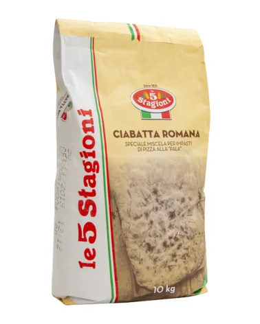 Semi-wholemeal Roman Ciabatta Mix 5 Seasons 10 Kg