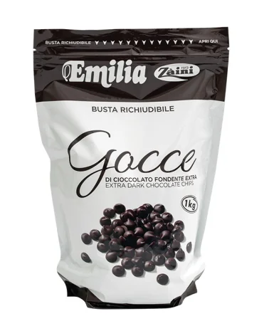 Gocce Cioccolato Fondente 48% Emilia Zaini Kg 1