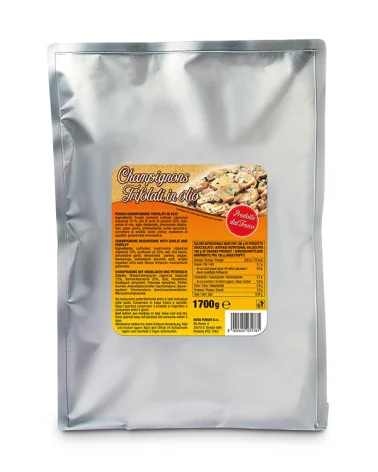 Champ Mushrooms Sauteed In Sunflower Oil, Fresh, 1.7 Kg Bag