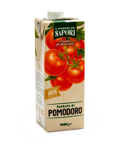 Passata De Tomate G.sapori Brique C-bouchon Kg 1