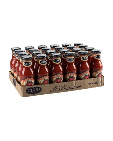 100% Tomatensaft 0,2 Lt Cirio 24 Stück