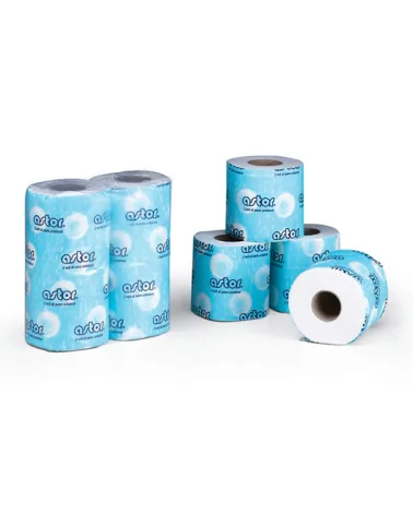 Folded 2-ply Toilet Paper, Pack Of 4