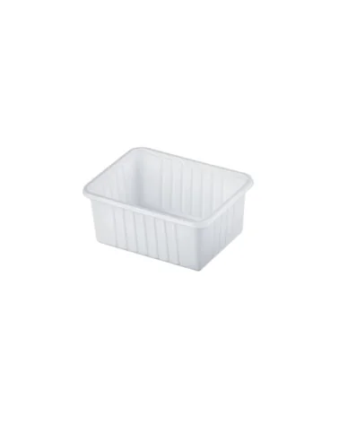 Plastic Tray 1-portion 9x12.5 Cm, 100 Pieces