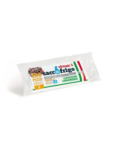 Freezer Bag 18x28 Cm Virosac 100 Pieces