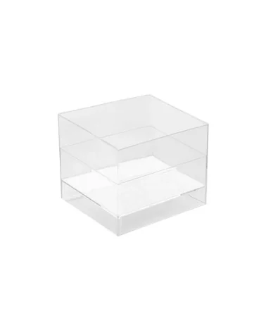 Transparenter Würfelbecher 60 Cc 47x47 Mm 15 Stück