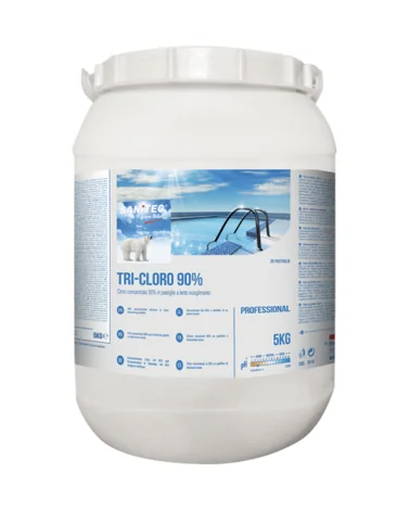 Sanitec Tri-chlorine 90% Tablets 2610 Swimming Pool 5 Kg