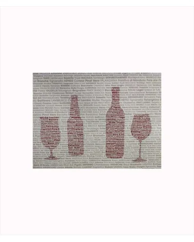 Tovaglietta C-kraft Wine Merlot Cm 34x50 Pz 250