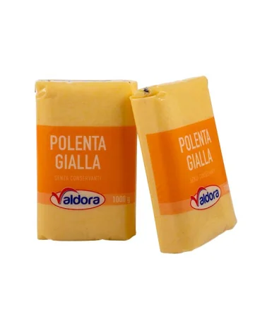 Polenta Pronta Amarela Valdora Kg 1