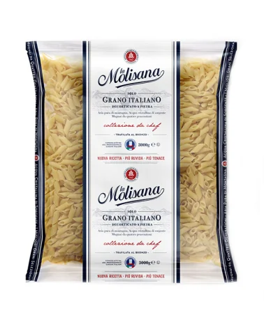 Molisana Chef 100% Italian 19 Half Ribbed Penne 3 Kg